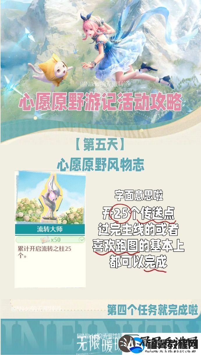 无限暖暖心愿原野游记第五天怎么玩心愿原野游记公测活动介绍